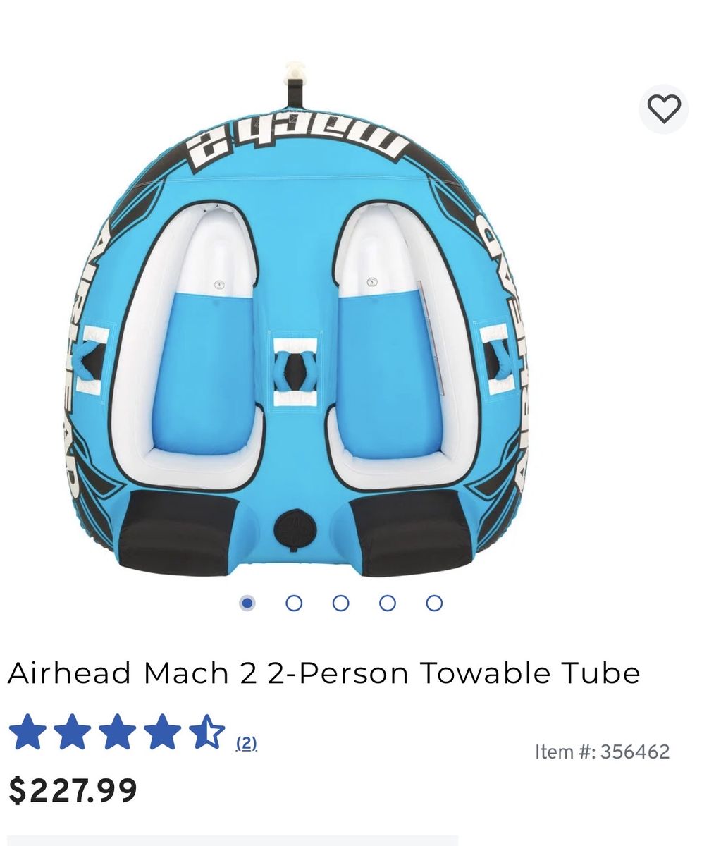 Airhead 2 person tube