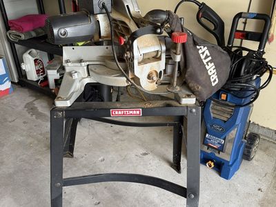 Craftsman 10" Laser Compound Miter Saw With Stand