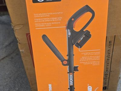 Worx 20V Power Share GT Revolution 12" 4.0Ah Weed String Trimmer