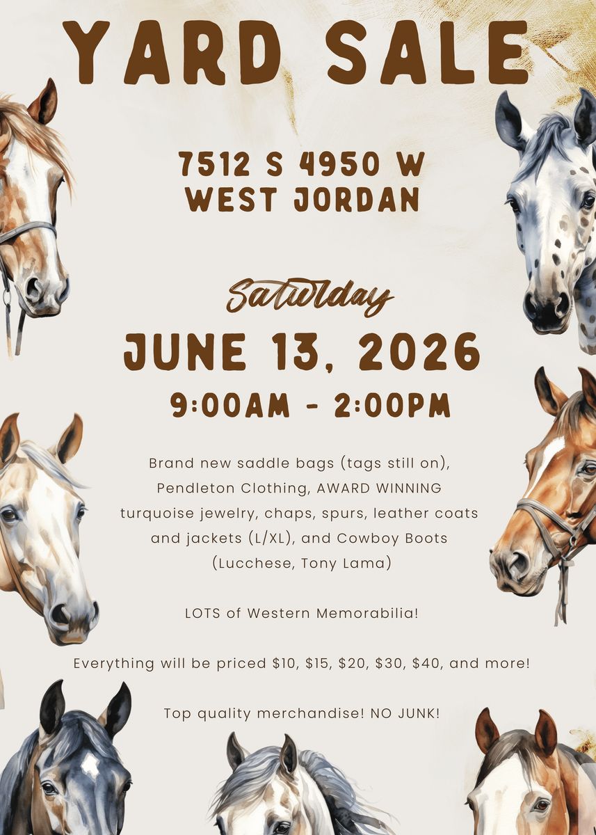 Western Yard Sale