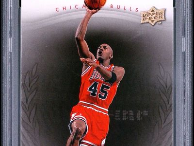 2009 Upper Deck Jordan Legacy Michael Jordan Gold #76 PSA 10 Gem Mint