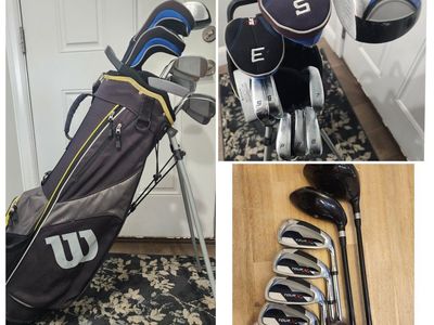 Full/complete golf clubs set (10 piece)