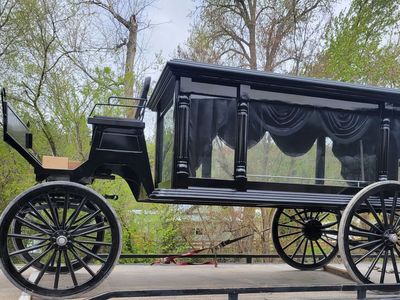 Hearse wagon
