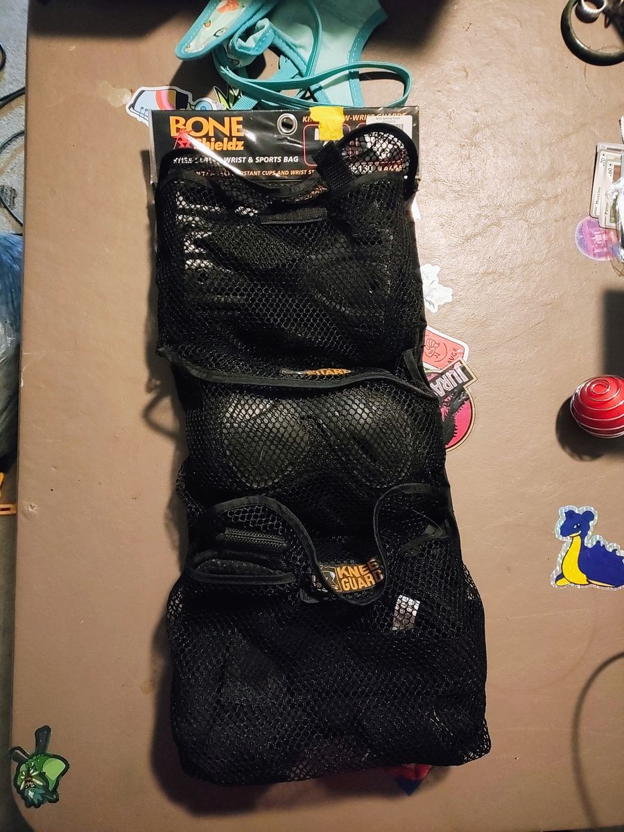 Bone shield knee and wrist guards pads
