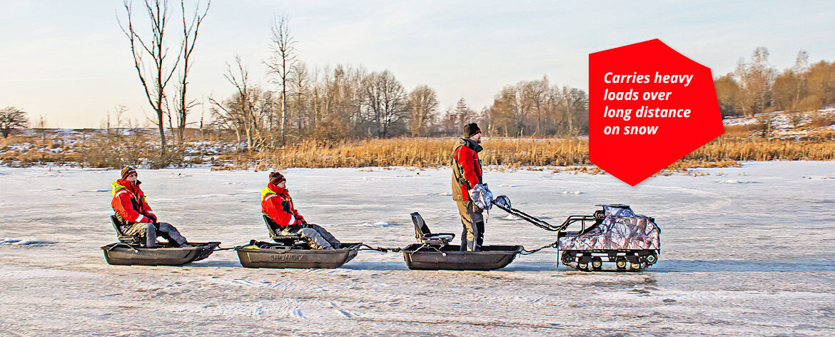 Snow Dog machines! ice fishing, cabin, hunting, trail grooming,