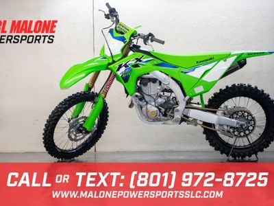 2026 Kawasaki KX 450SR Lime Green - W02342