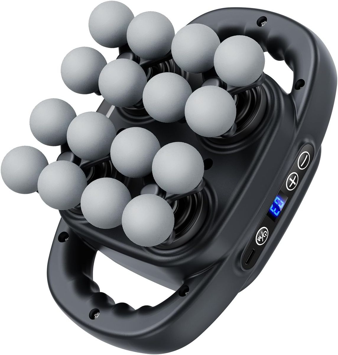 NEW 16 Head Massage Gun Deep Tissue, Back Massager for Athletes for Pain Relief 3 Modes & 30 Intensities Silent
