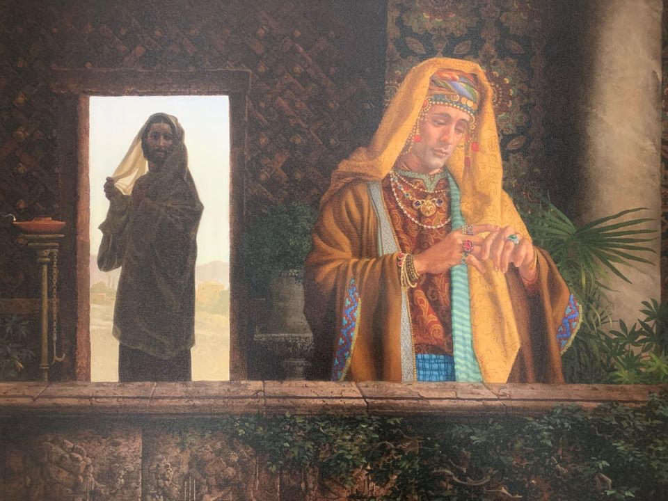 The Rich Young Ruler- James Christensen (Canvas)/ Signed and Numbered