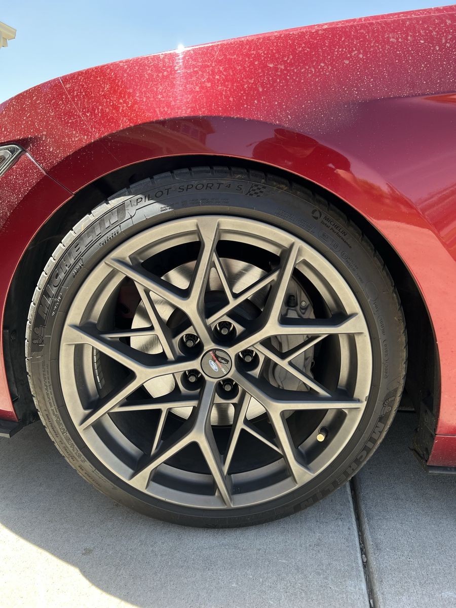 OEM Mach 1 handling package wheels