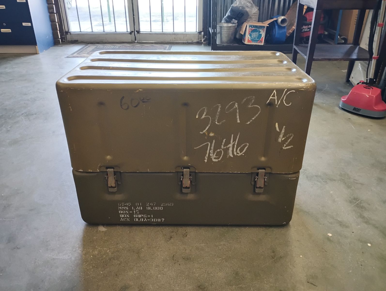 Aluminum Transport Box