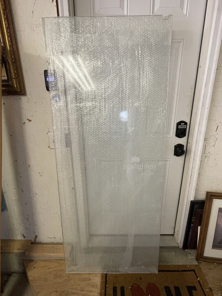 Sunlighten Amplify Glass Sauna Door – Brand New (28” x 68”)