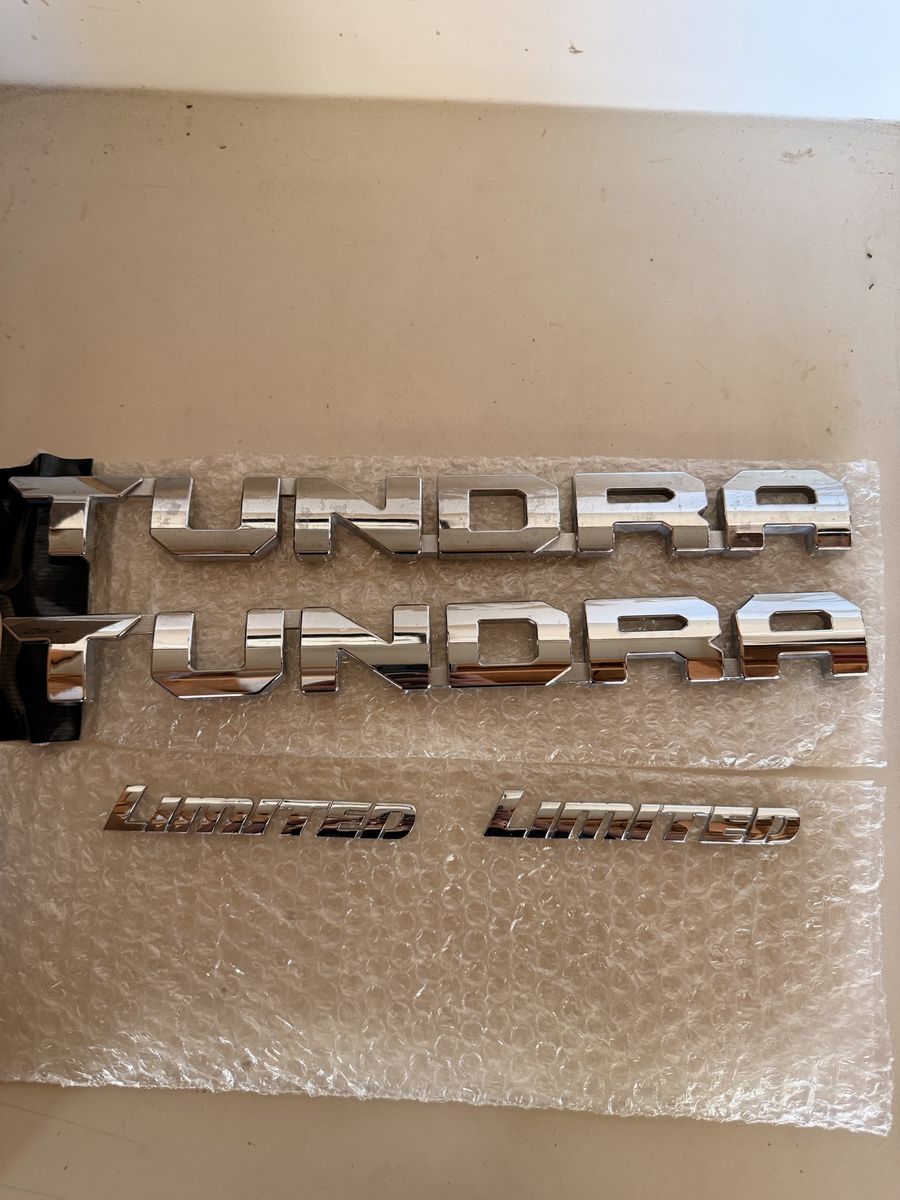 OEM Tundra Limited Decals