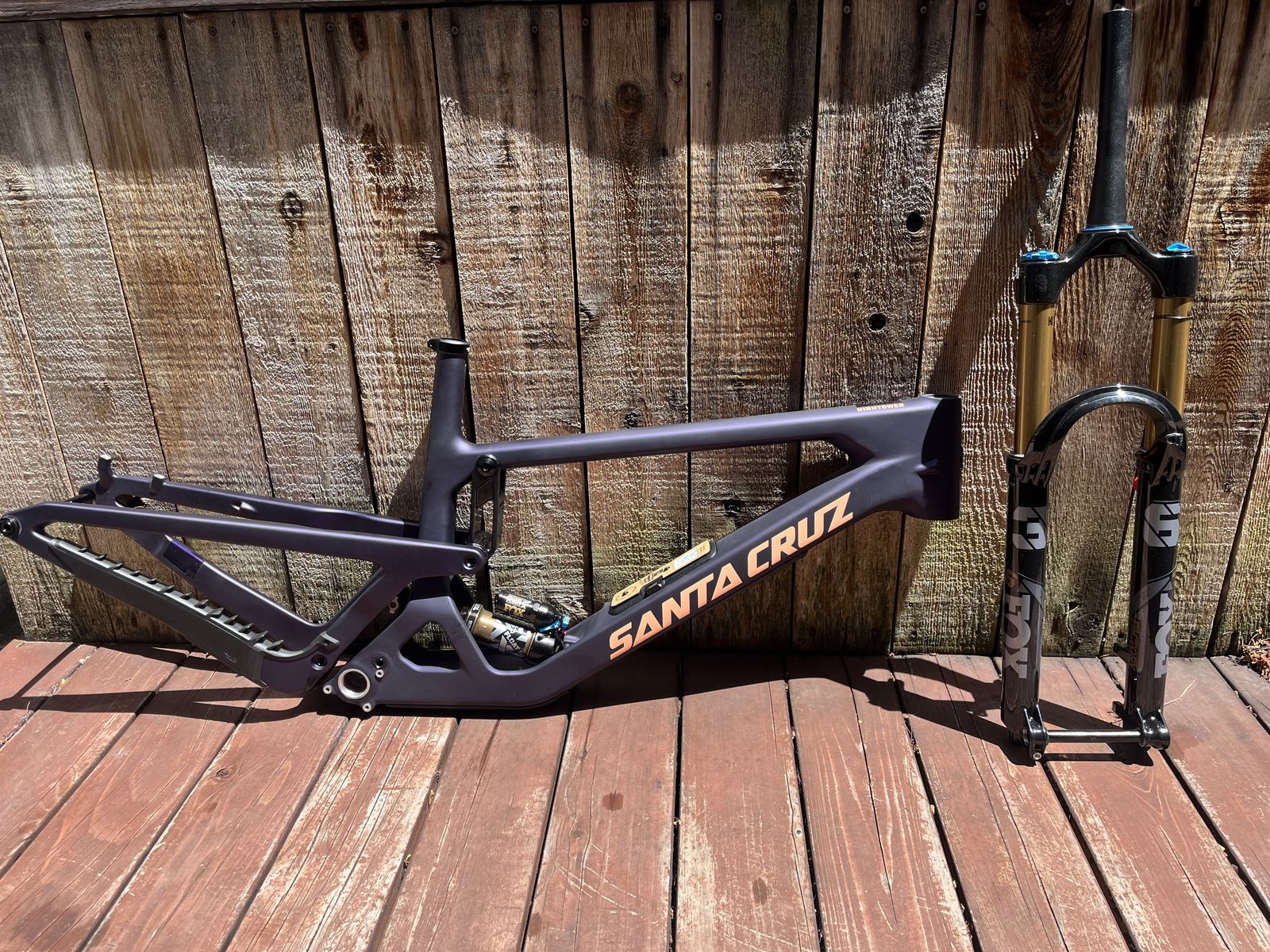 NEW -XL 2026 Santa Cruz Hightower CC Frame and Fox 36 Factory Fork