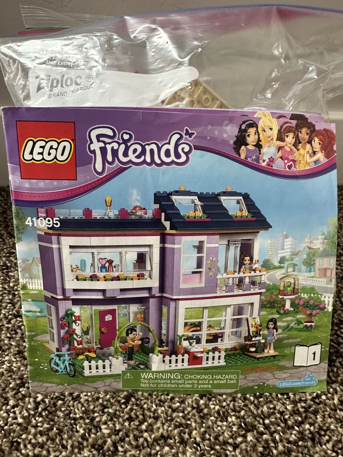 LEGO Friends Emma’s house and car