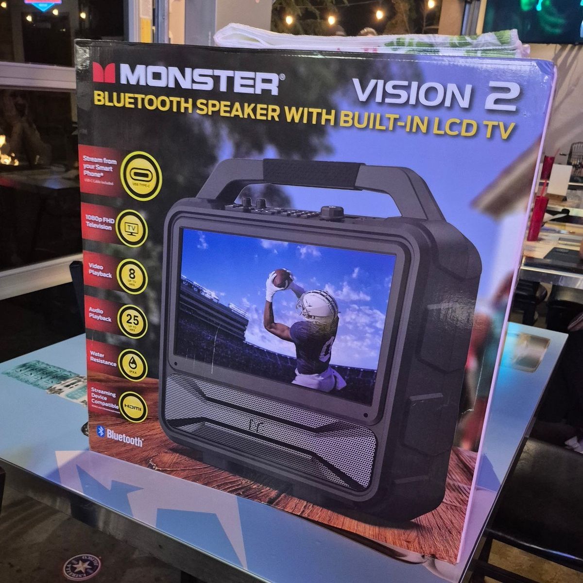 Monster Vision Vision 2 -15.6 Bluetooth speaker/tv