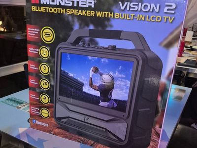Monster Vision Vision 2 -15.6 Bluetooth speaker/tv