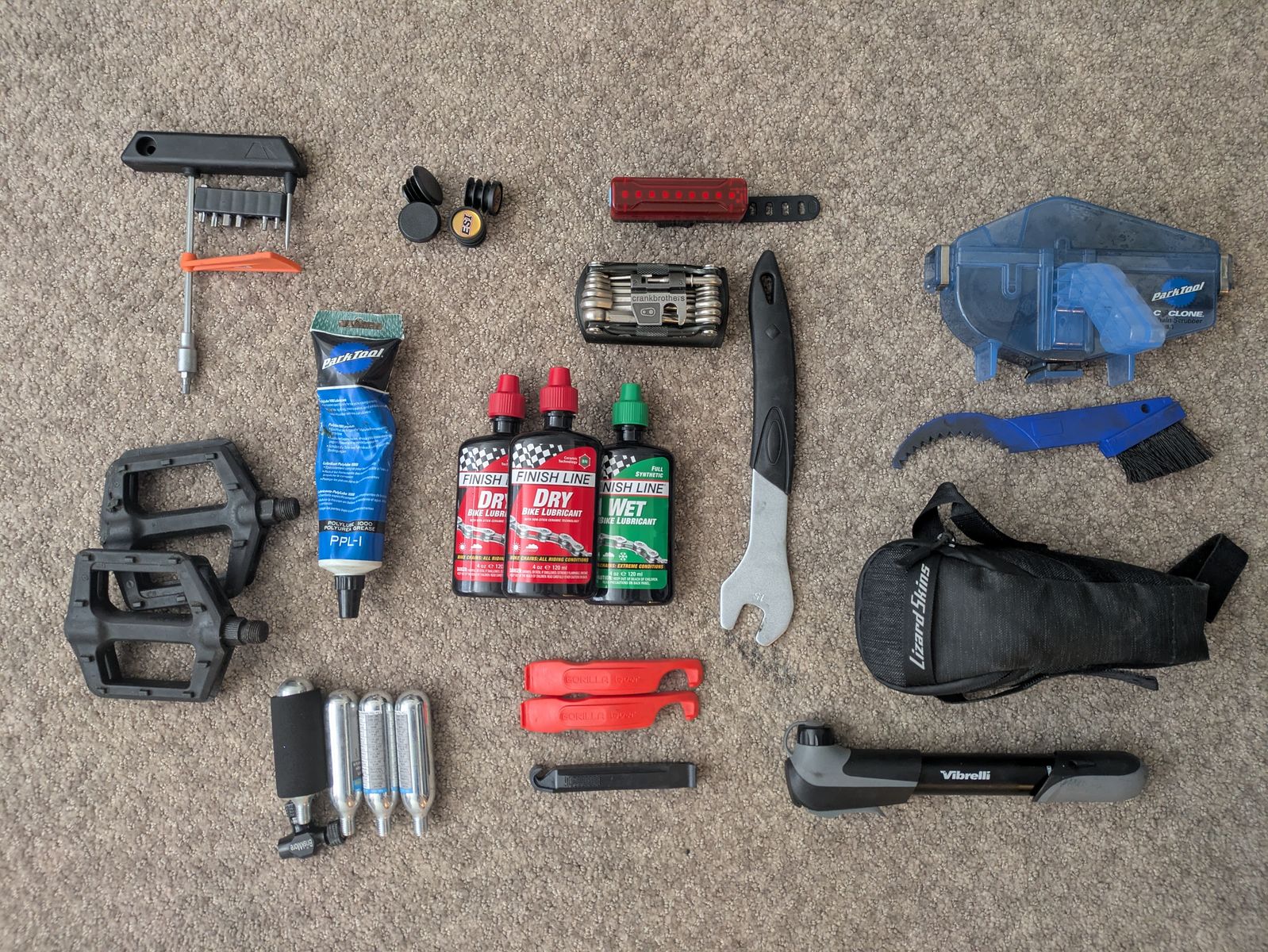 Assorted Bike Accessories