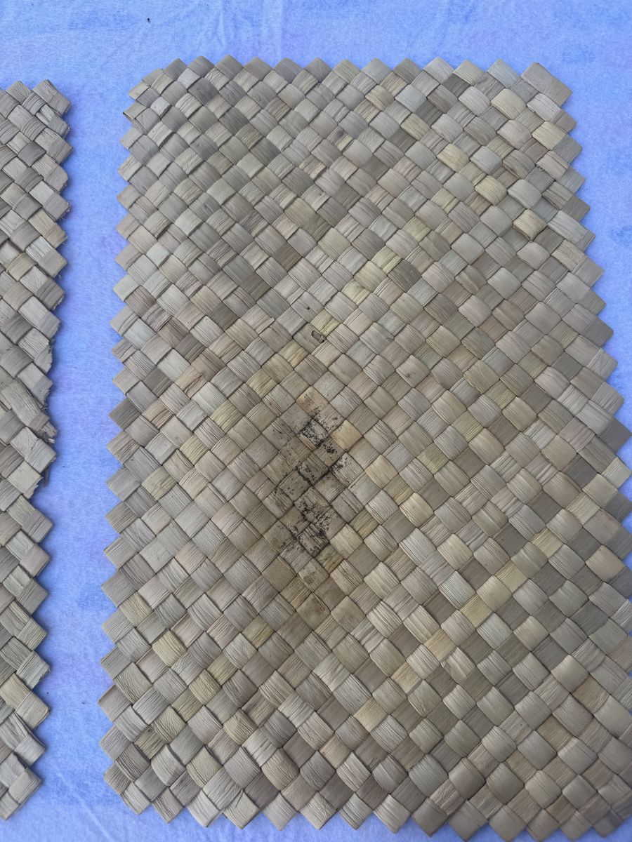 Vintage hand woven place mats