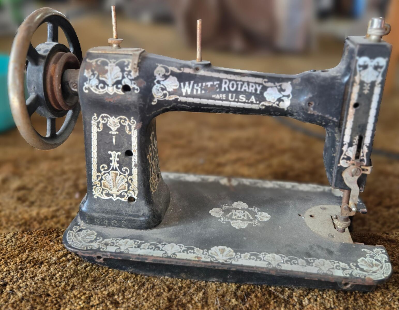 vintage sewing machine
