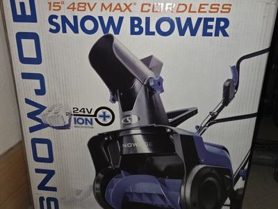 SnowJoe Snowblower
