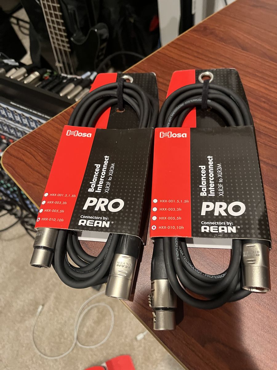 HOSA REAN XLR 10'
