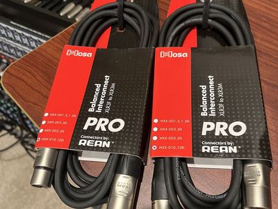 HOSA REAN XLR 10'