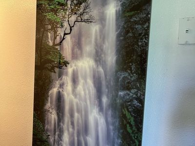 Waterfall Glass Wall Art