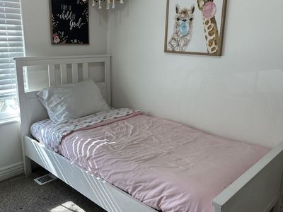 IKEA Hemmes twin bed with mattress