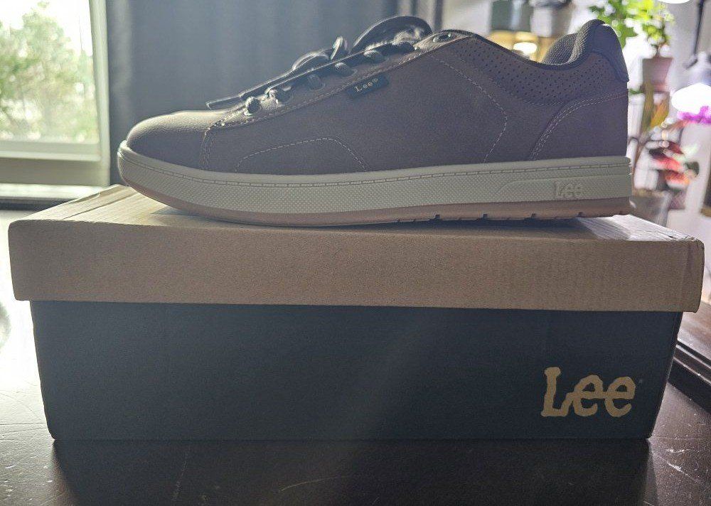 Lee Men's Dante British Tan/Chocolate Casual Sneakers Size 7.5D
