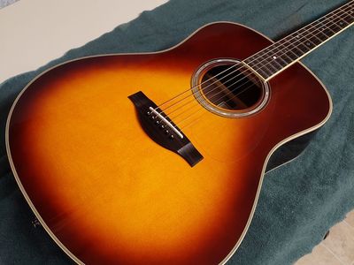 Yamaha LL-TA Transacoustic guitar- Modified by Luthier for Best possible sound