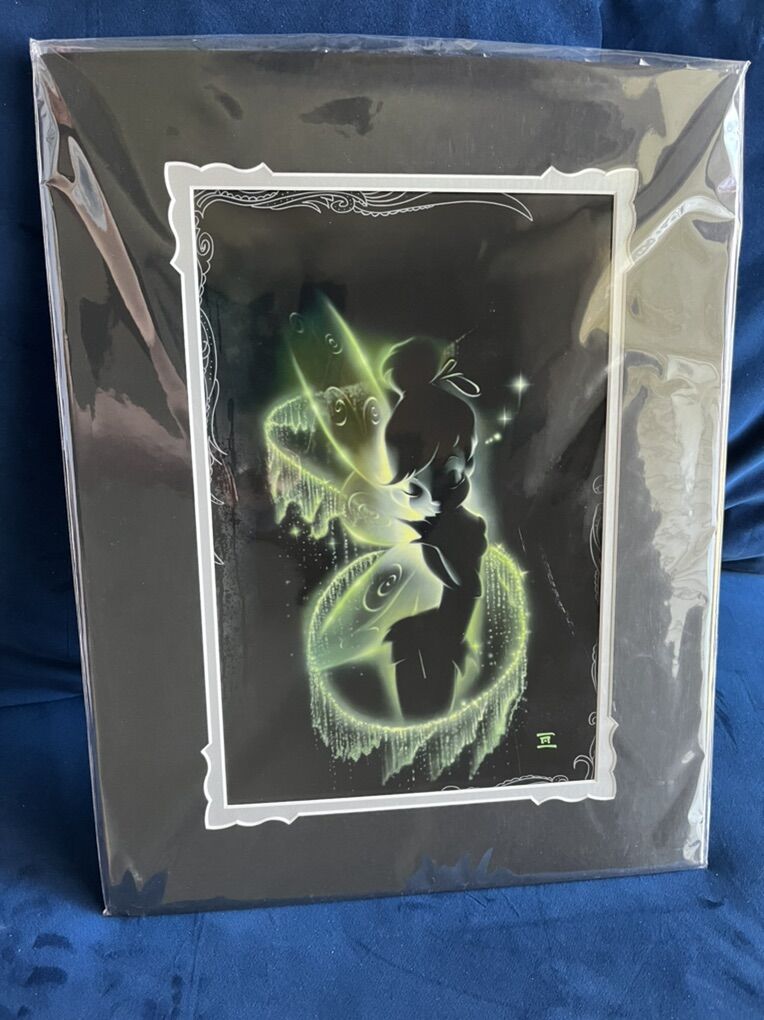 Disney Artist Noah Tinkerbell Matted Print