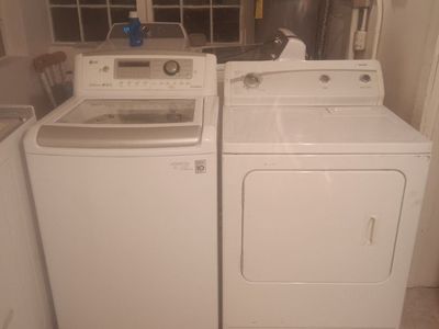 LG washer Kenmore electric dryer