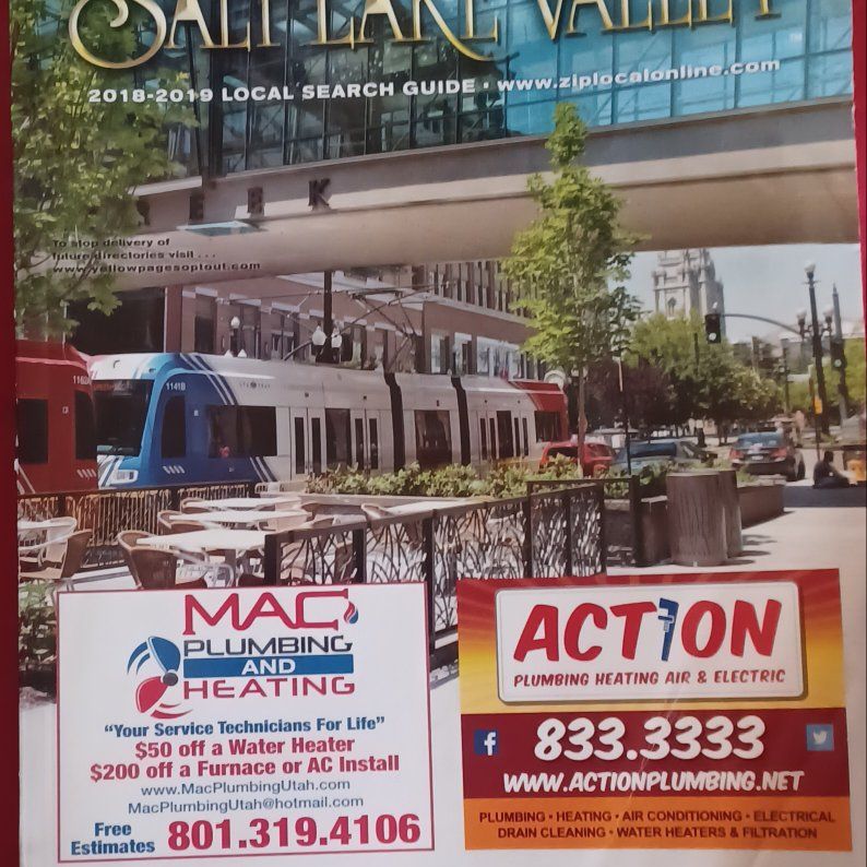 VINTAGE/RETRO SALT LAKE VALLEY TELEPHONE BOOK!
