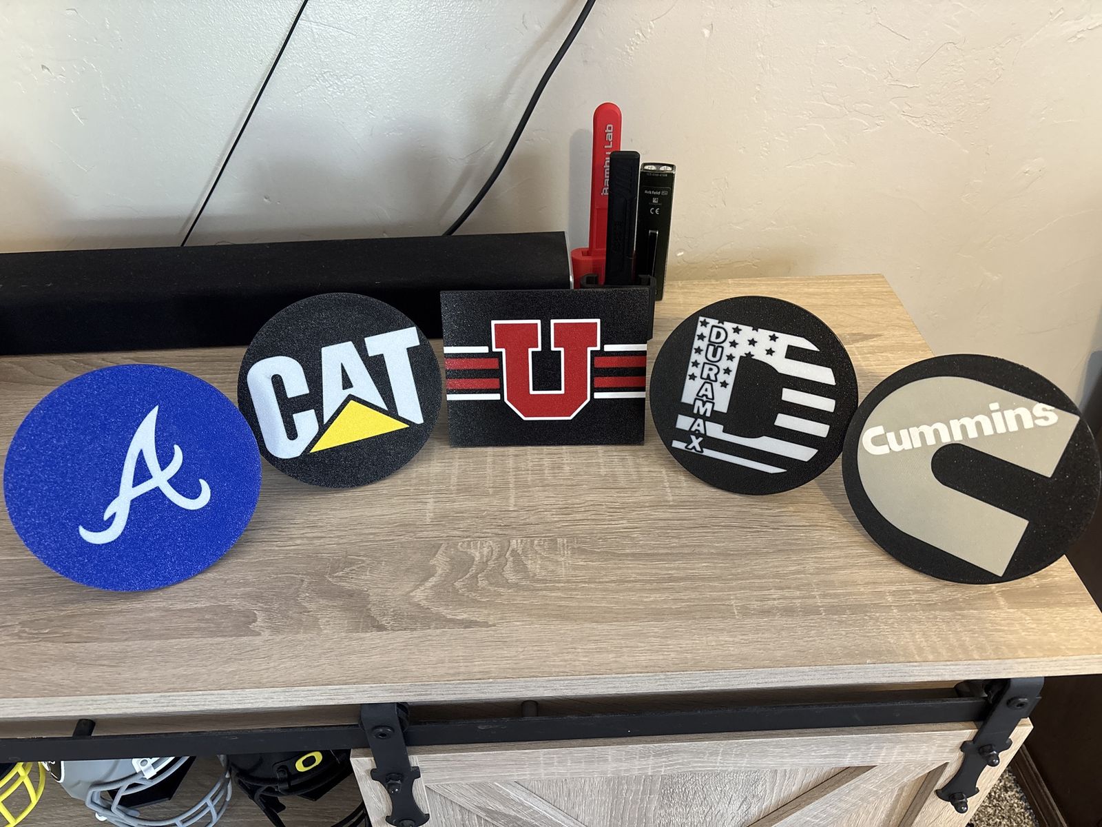 Custom 3D Printed hitch covers