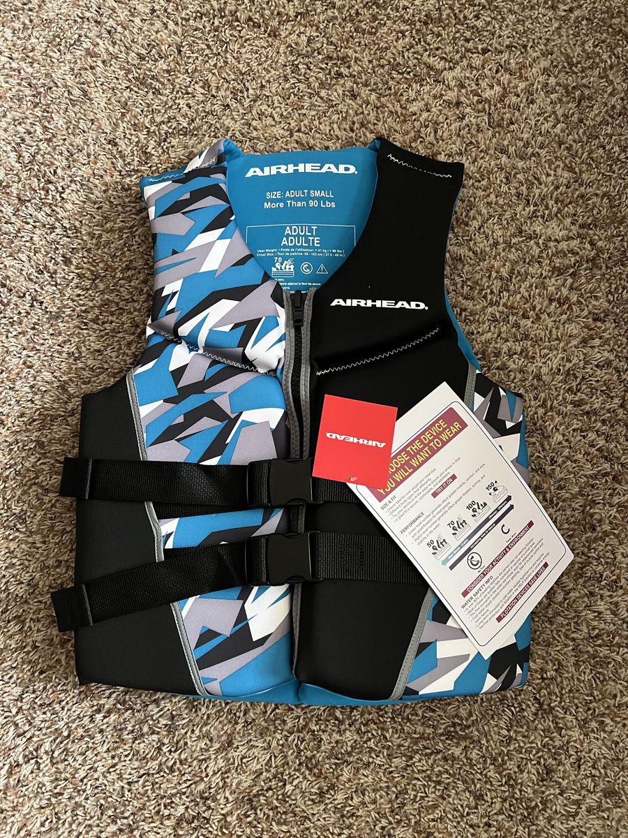 NEW: Airhead Adult Small Life Vest/Jacket