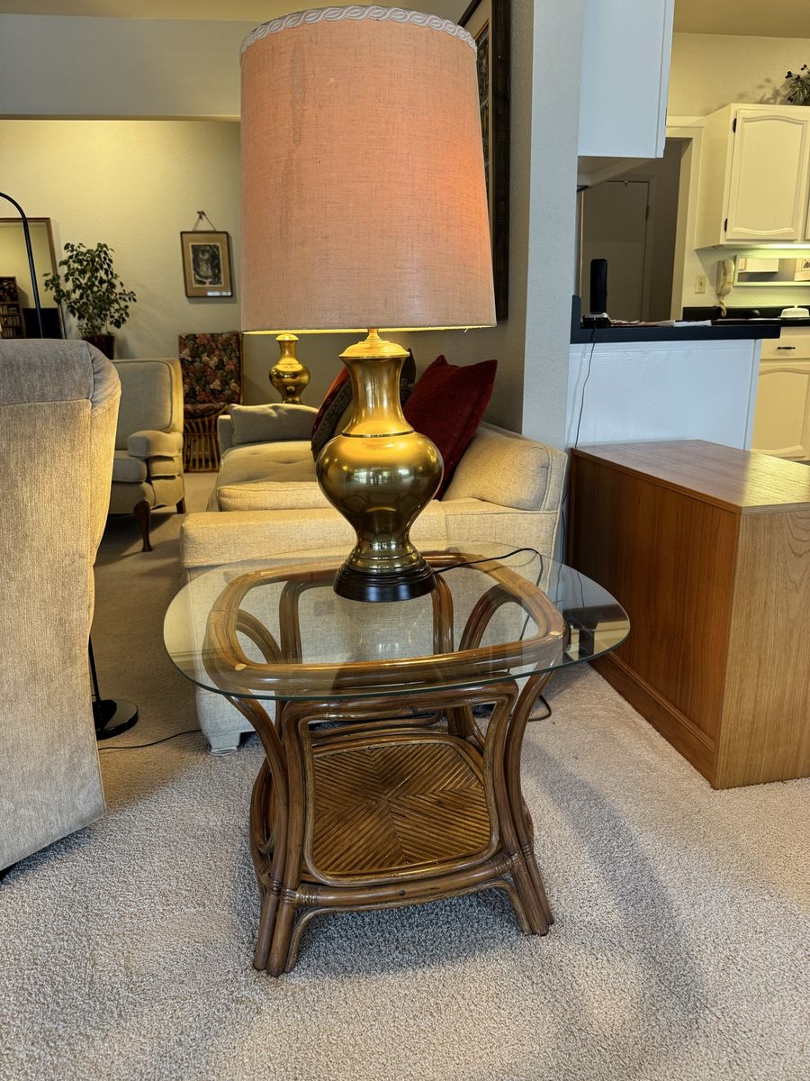 End Table -Glass- Top