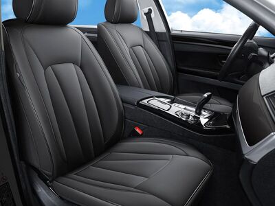 NEW Front Car Seat Covers, Waterproof Leather Car Seat Covers, Comfortable Automotive Seat Protector Covers