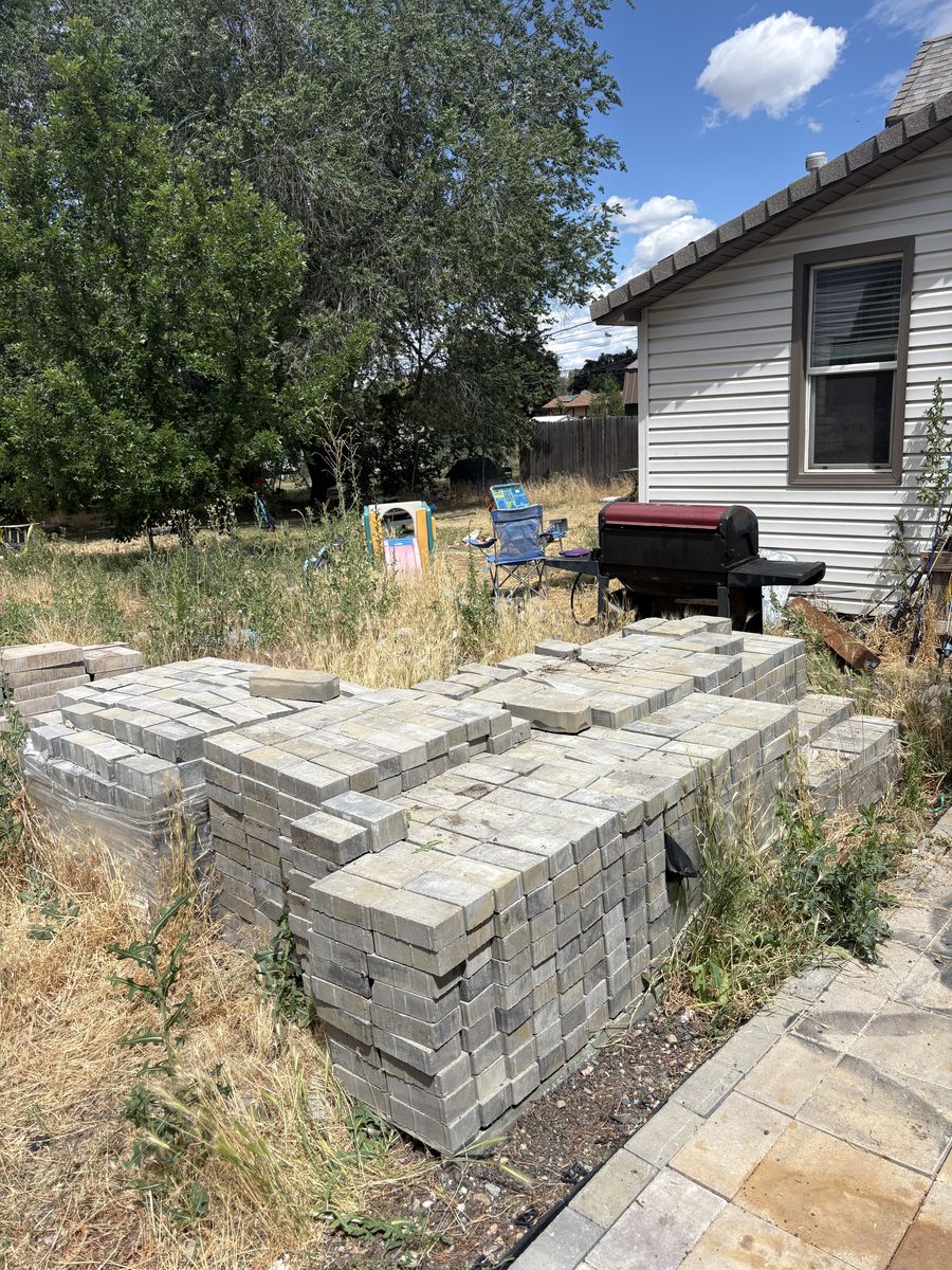 Pavers for sale new. Wayy under cost!