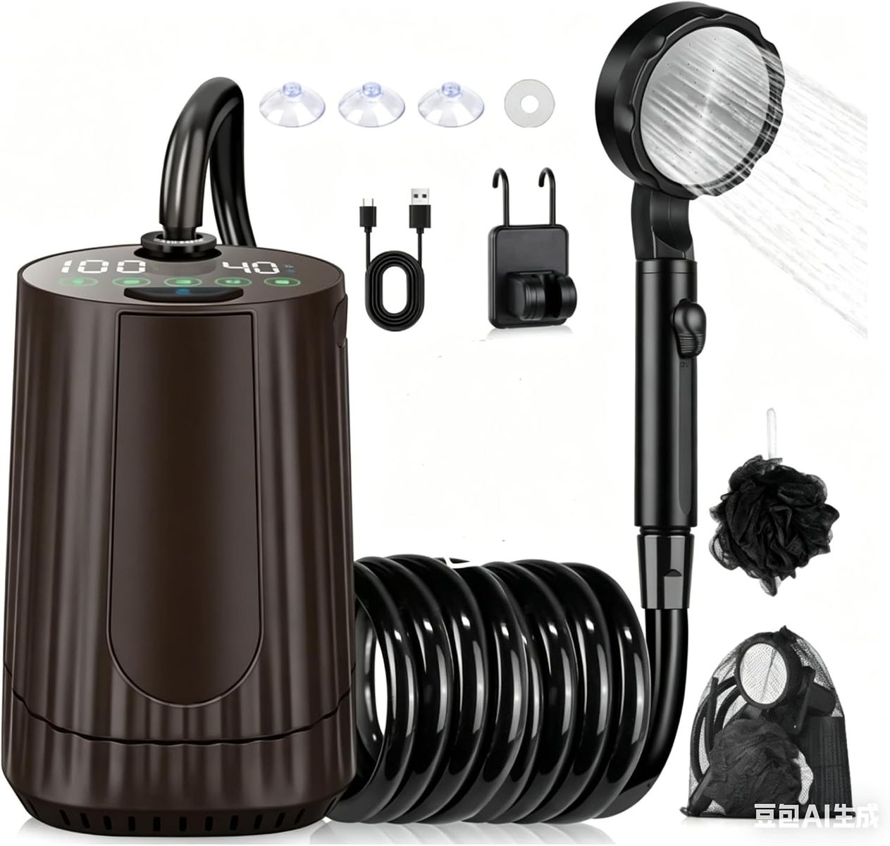 NEW Portable Shower for Camping-2-USA-V30