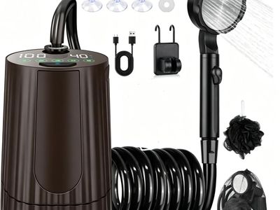 NEW Portable Shower for Camping-2-USA-V30