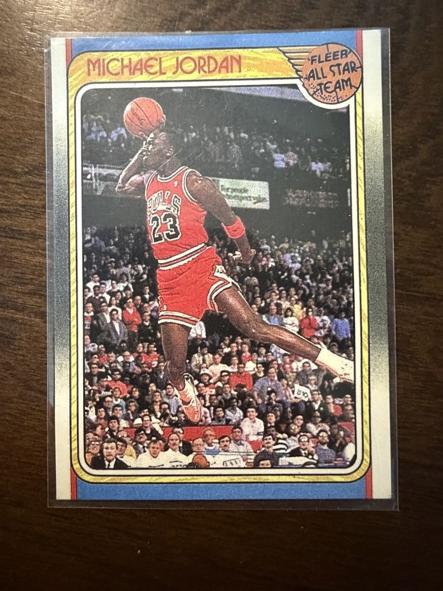 1988 Michael Jordan Fleer #20! Card Is Near MInt