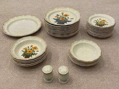 Vintage Mikasa Speckled Stoneware