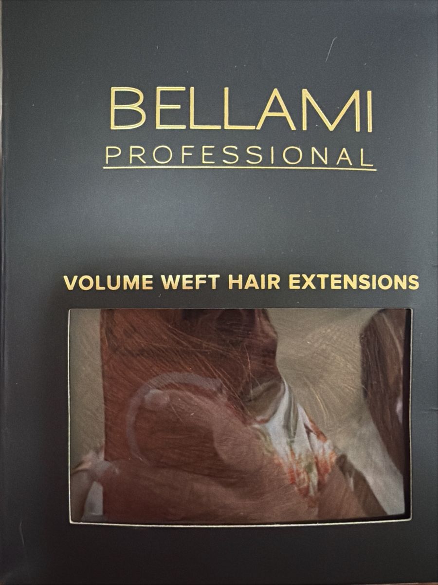 BELLAMI Professional Volume Weft Hair Extensions 20" Dark Chestnut Brown #10 145g