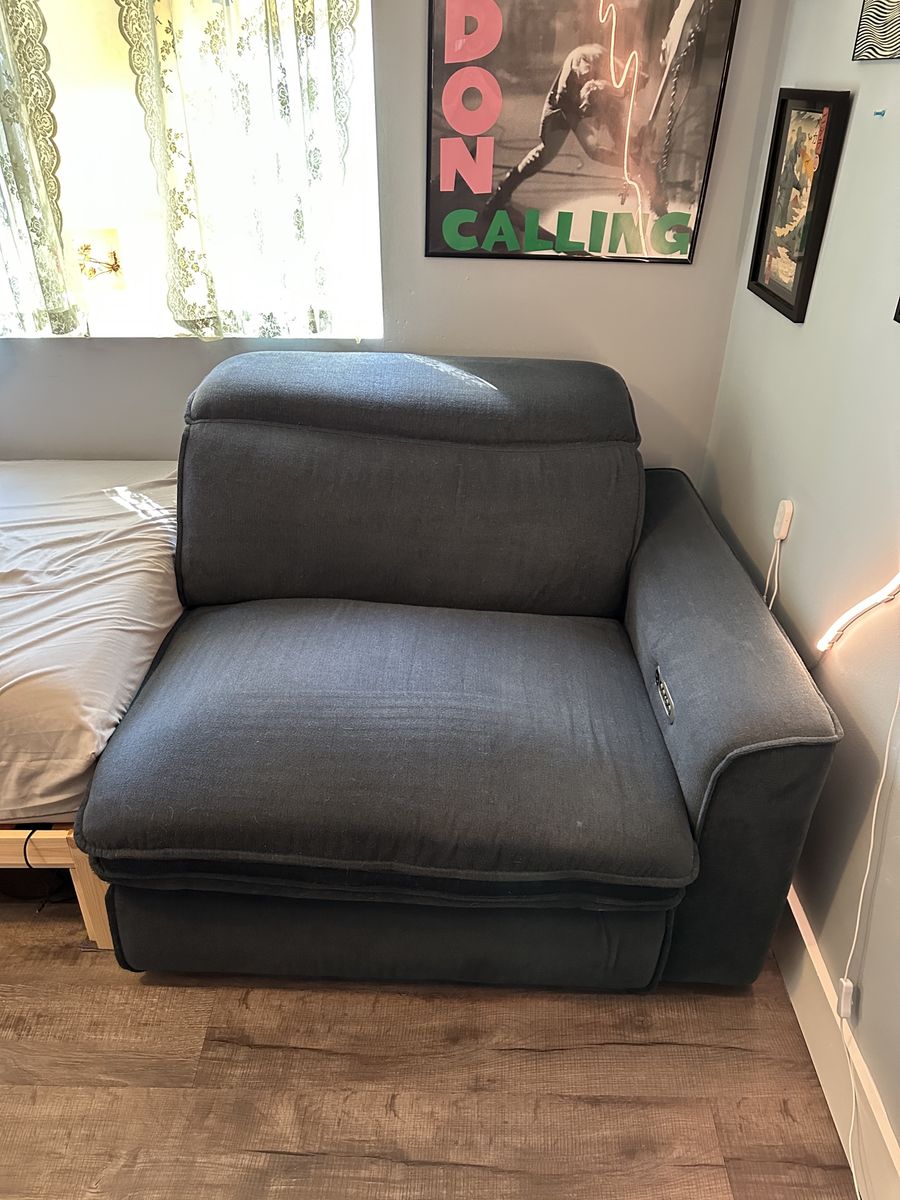 Electric Seat With Foot Rest And USB Charger