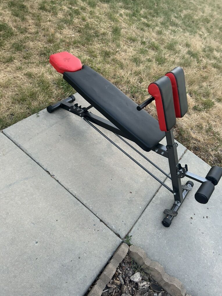 Adjustable Weight Bench Exercise