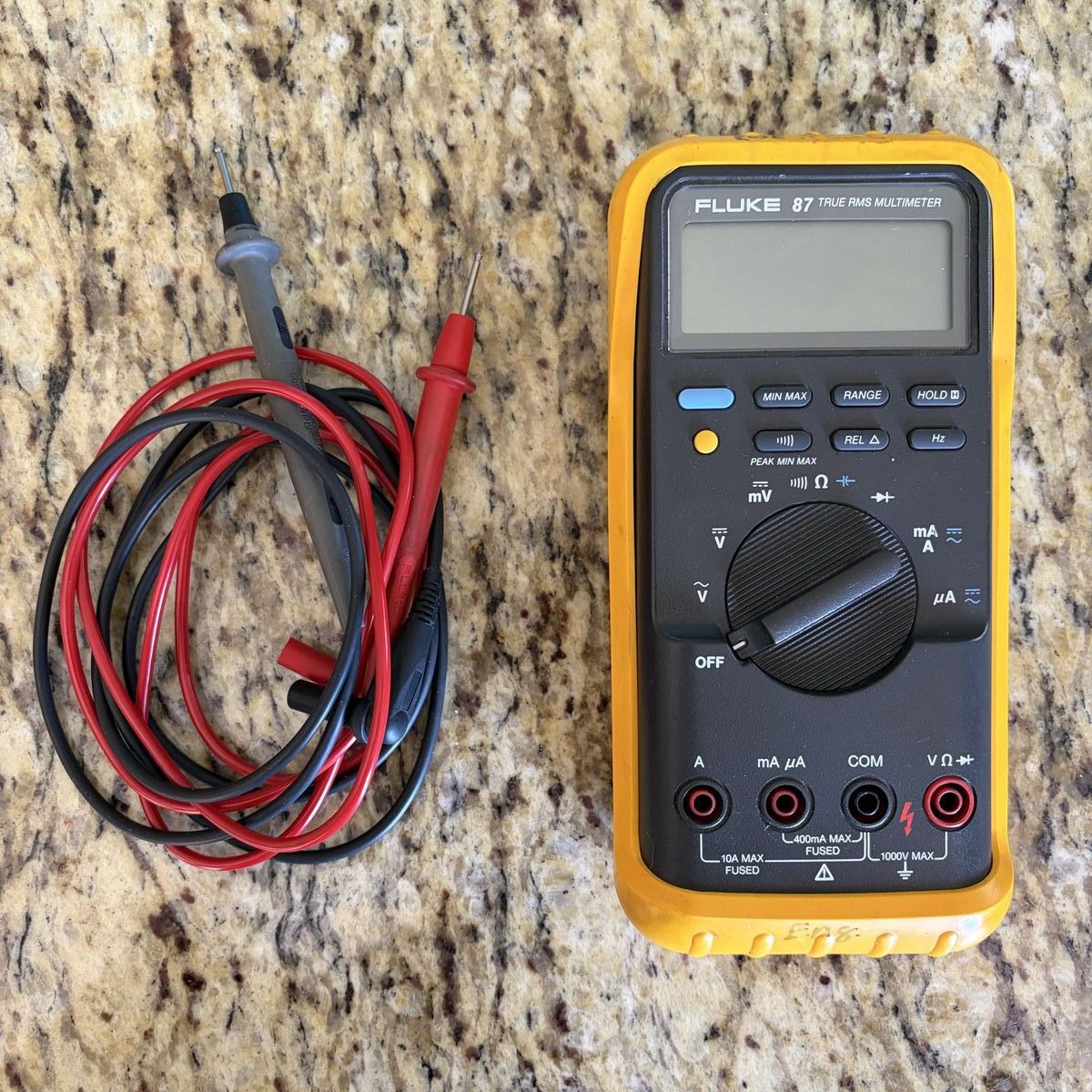 Fluke 87 True RMS Multimeter with Test Leads