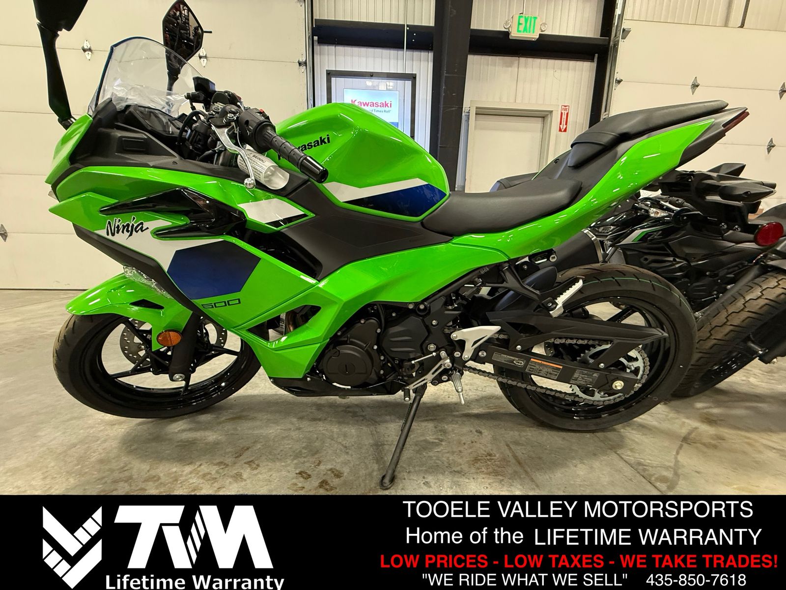 2026 Kawasaki Ninja 500 W/ LIFETIME WARRANTY