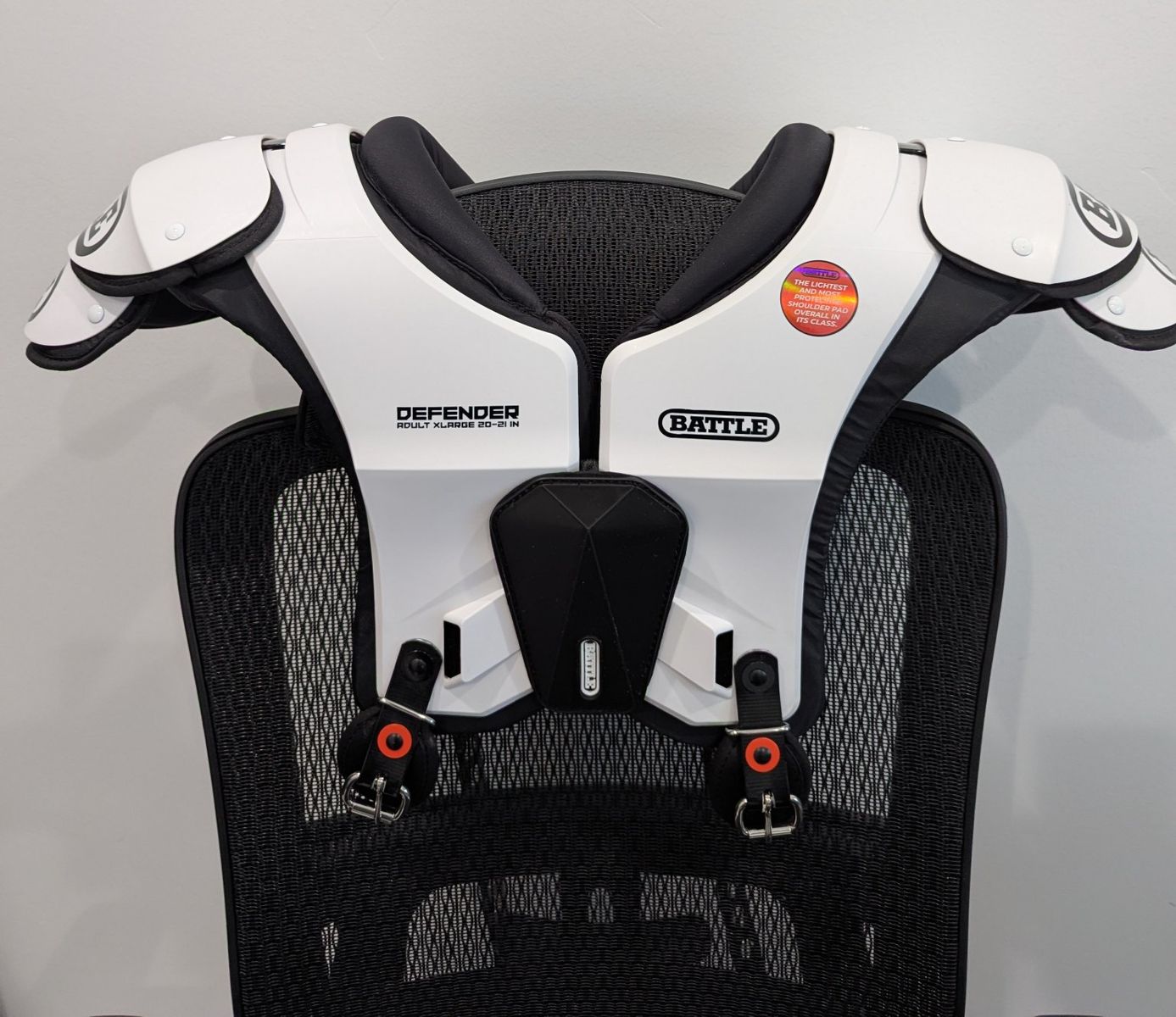 New Battle Defender Football Shoulder Pads