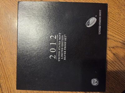 2012 silver proof set
