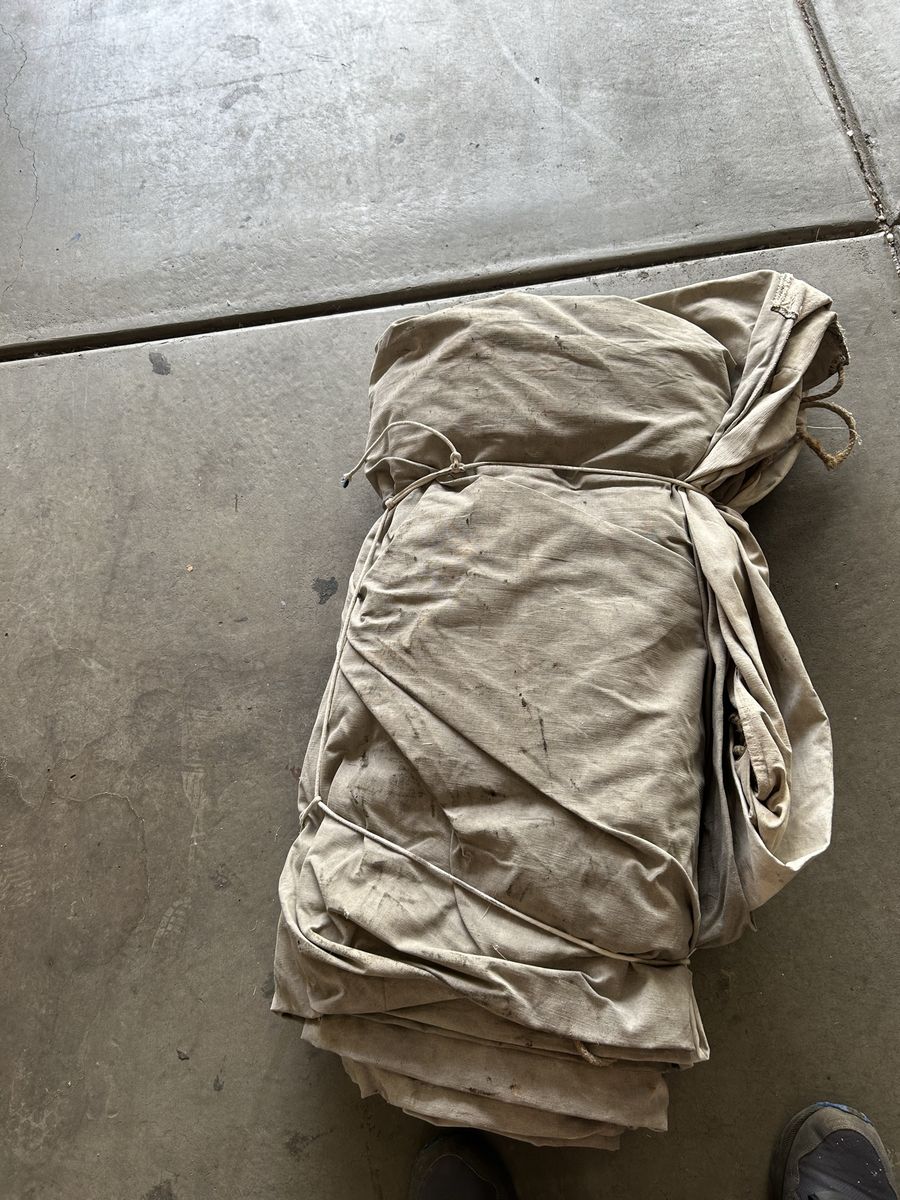 Canvas wall tent 11’x14’